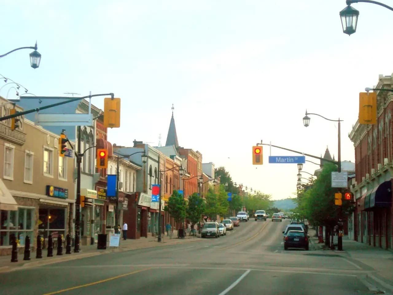 Toits et panorama de Milton, Ontario — le secteur desservi par RooFix