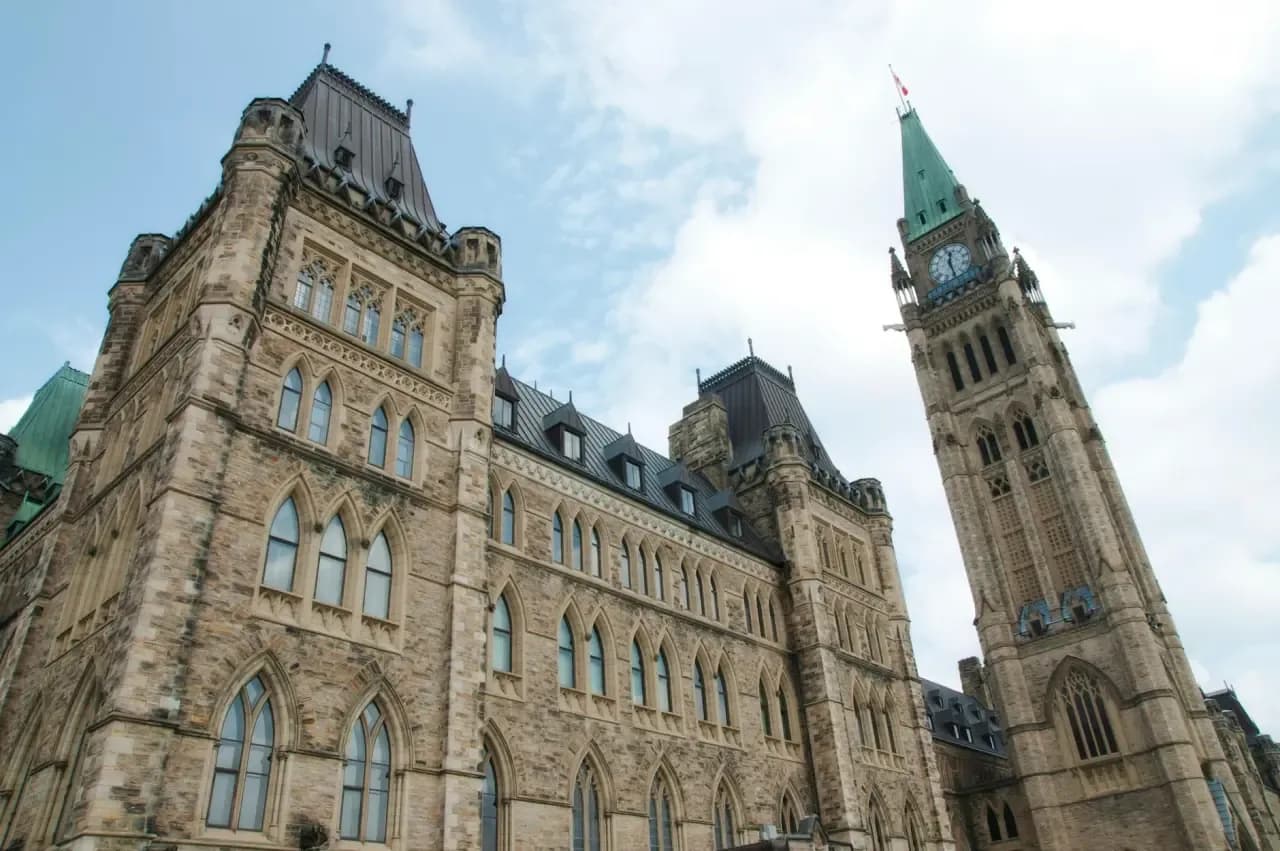Rooftops and skyline of Ottawa, Ontario — the area RooFix serves